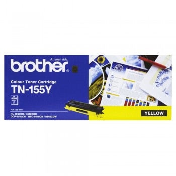Brother TN-155 High Cap Toner Cartridge - Yellow 