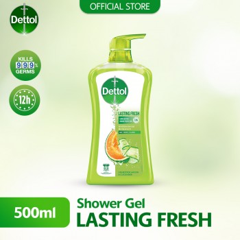 Dettol Shower Gel Lasting Fresh 500ml