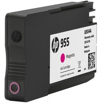 HP 955 Magenta Original Ink Cartridge (L0S54AA)