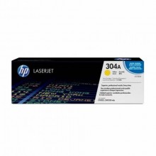 HP 304A Yellow LaserJet Toner Cartridge (CC532A)