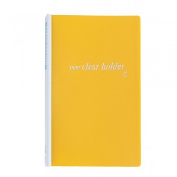 East-File Refillable Clear Holder 359A - A4 Size - Yellow
