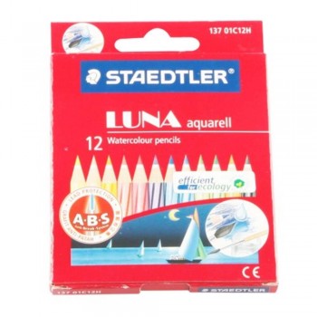 STAEDTLER 137 Luna Aquarell - Colour Pencils 12S (Item No: B05-50) A1R2B178