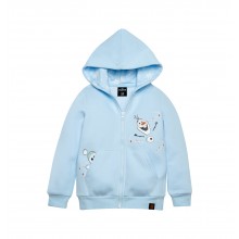 Frozen 2 Series : Olaf - Kids Hoodie Jacket (Blue - Size 140)