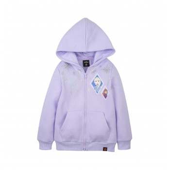 Frozen 2 Series : Sister Love - Kids Hoodie Jacket (Purple - Size 110)