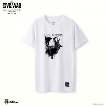 Marvel Captain America: Civil War Tee Attack - White, Size L (APL-CA3-026)