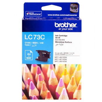 Brother LC-73 Cyan Ink Cartridge