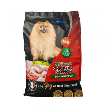 EOSG 7+ Naturals Dry Dog Food - Chicken & Salmon (5KG)