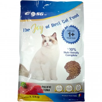 EOSG 7+ Cat Food Pacific Tuna Flavor (1.5kg)