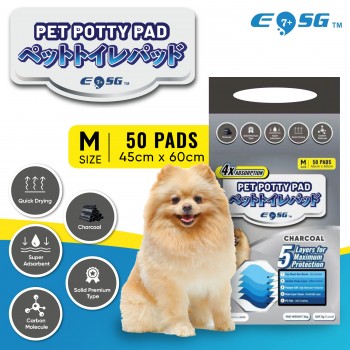 EOSG 7+ Pet Potty Pad (M size / 50 pads)