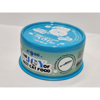 EOSG Premium Japanese Wet Cat Food Chicken and Tuna With Anchovies